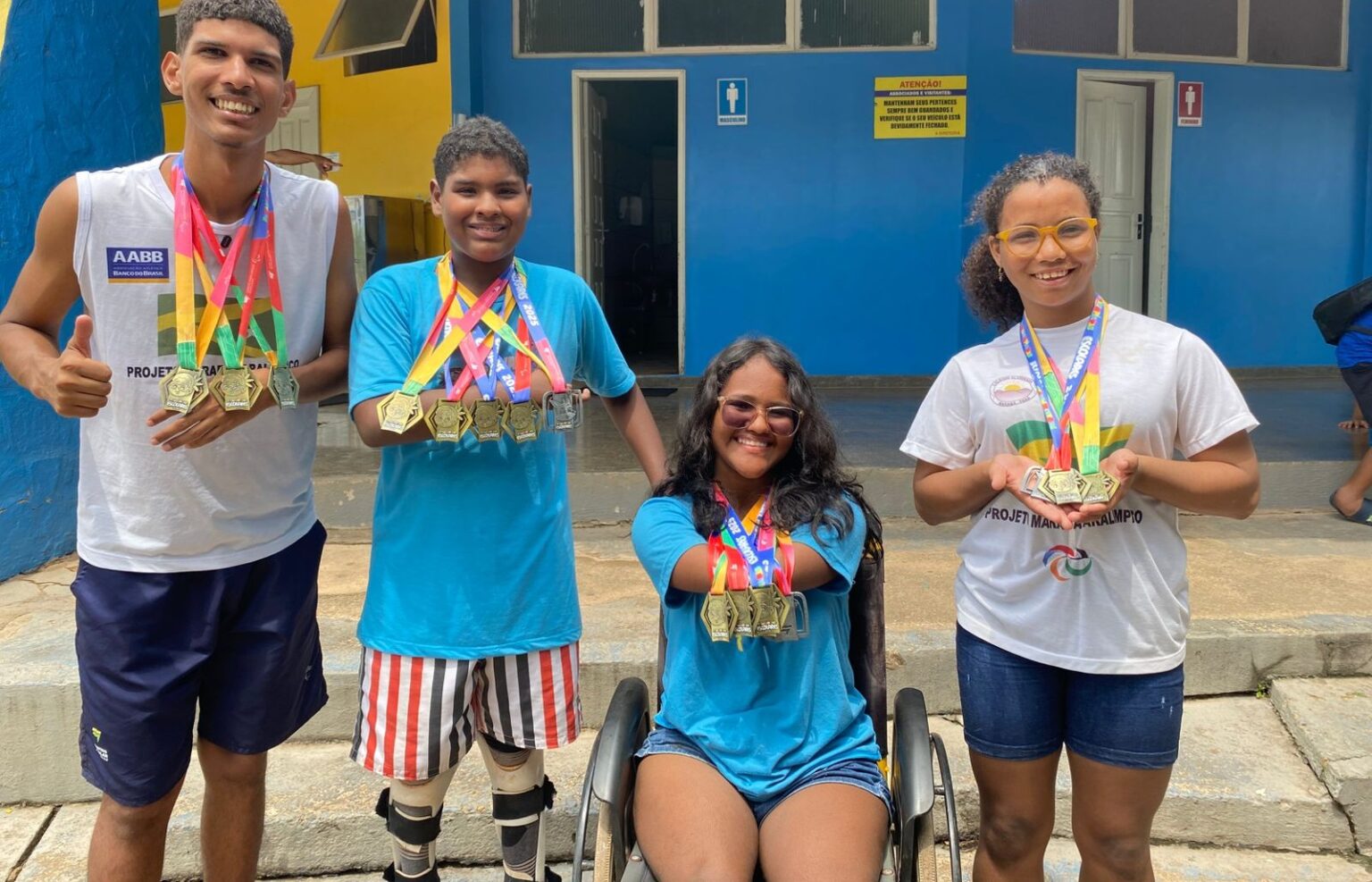 Atletas de Marabá trazem mais de 20 medalhas das Paralimpíadas Escolares 2025