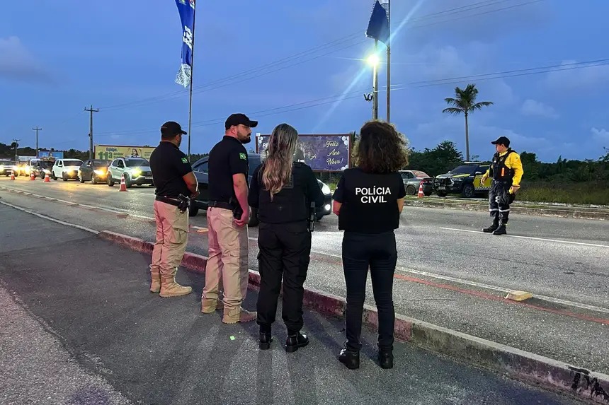 Operação ‘Festas Seguras’ monitora praias, balneários e rodovias neste Réveillon