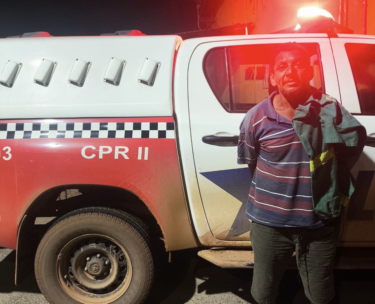 Homem é preso por porte ilegal de arma de fogo na zona rural de Marabá
