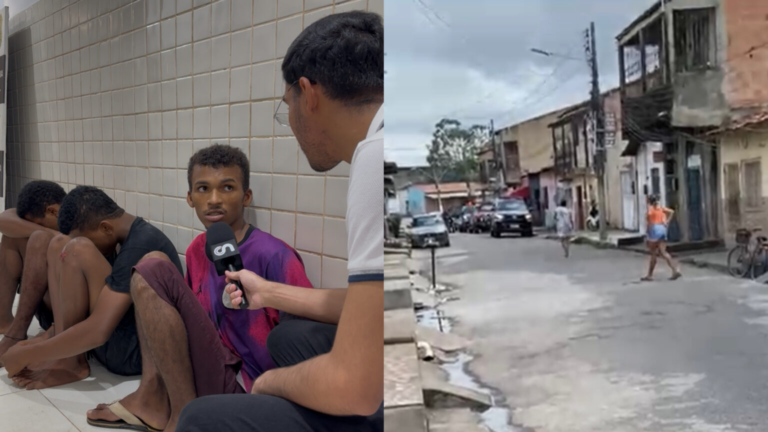 Faccionado preso diz que estava “passeando” com grupo morto pela PM em Marabá