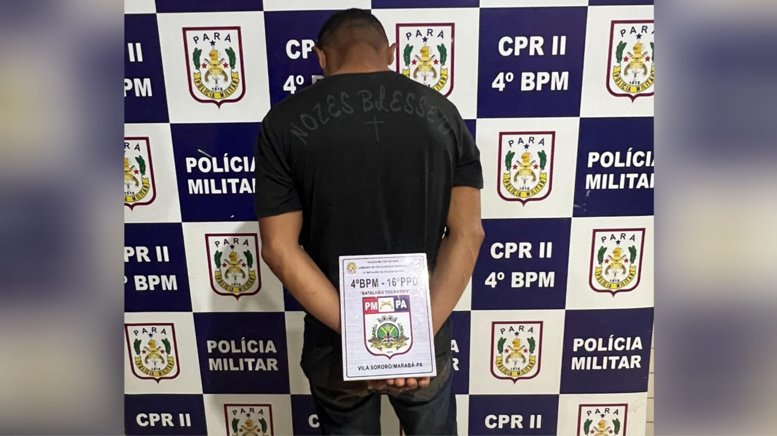 Polícia Militar captura homem procurado pela Justiça na zona rural de Marabá