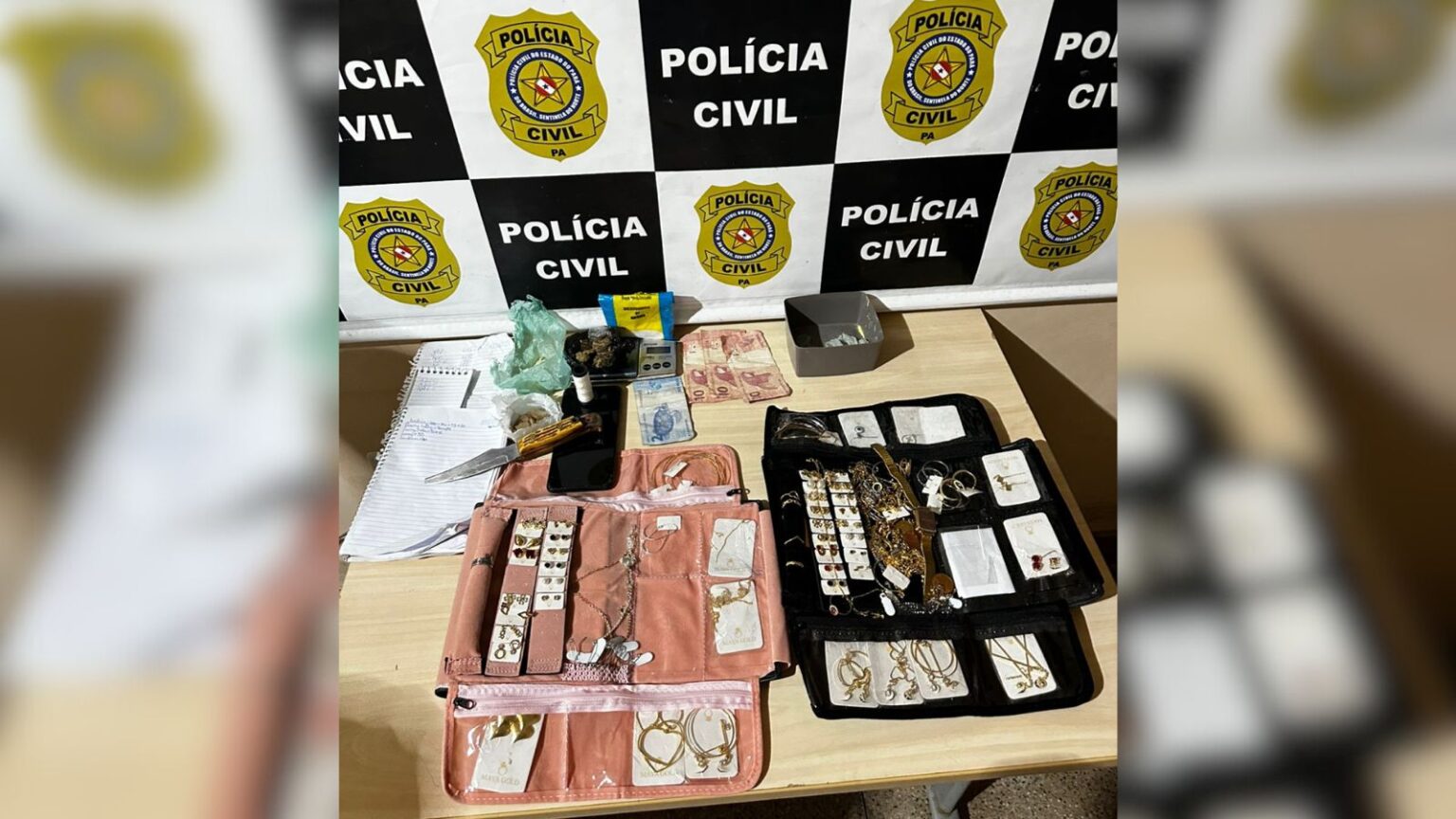 Duas mulheres são presas por tráfico de drogas e receptação no Pará
