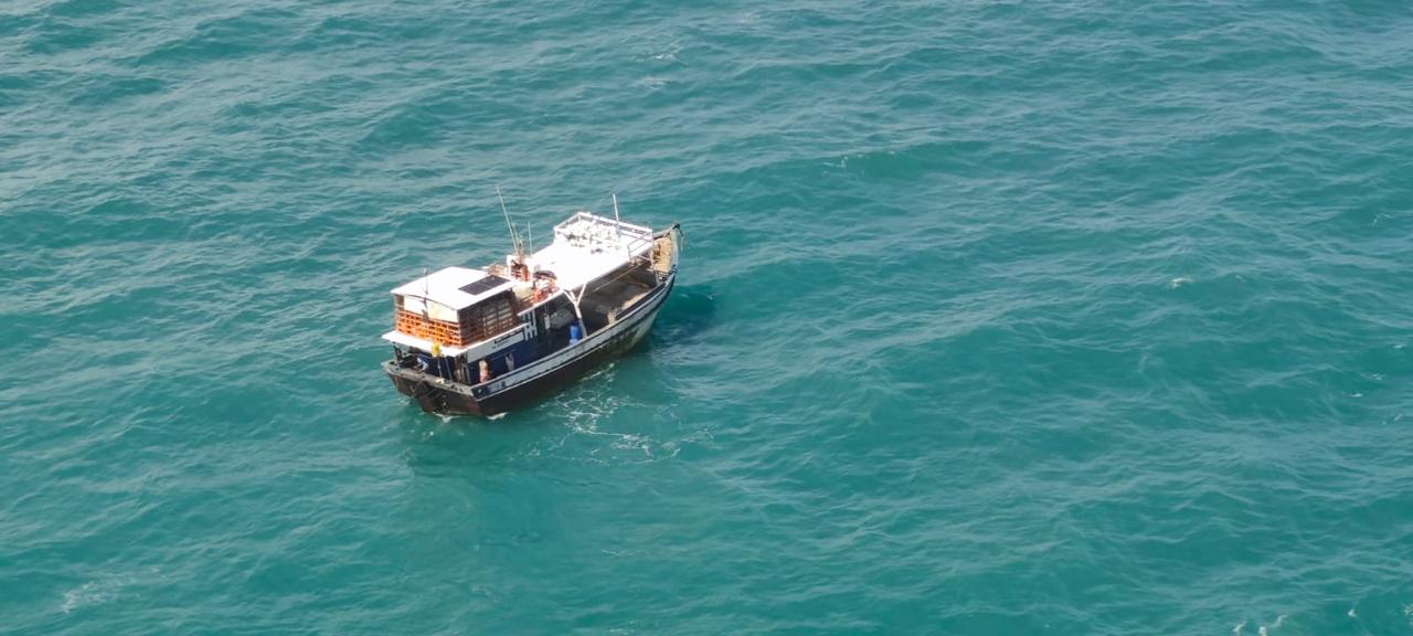 Tripulantes de embarcação são resgatados após três dias em alto-mar na costa do Pará