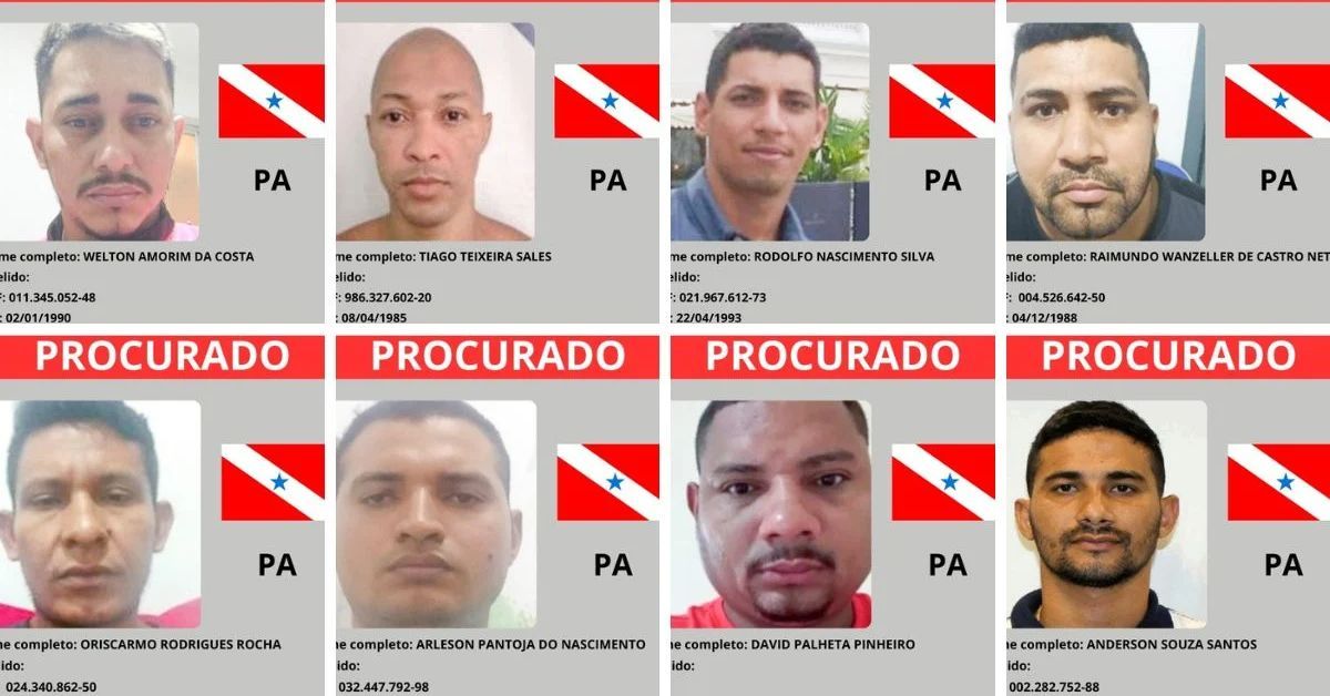 Veja quem são os criminosos mais perigosos do Pará