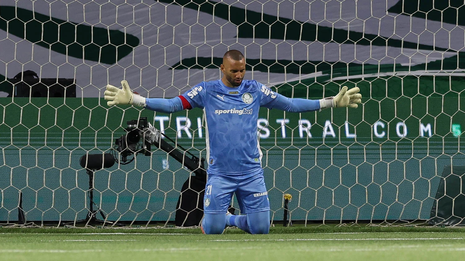 Palmeiras confirma saída do goleiro Weverton