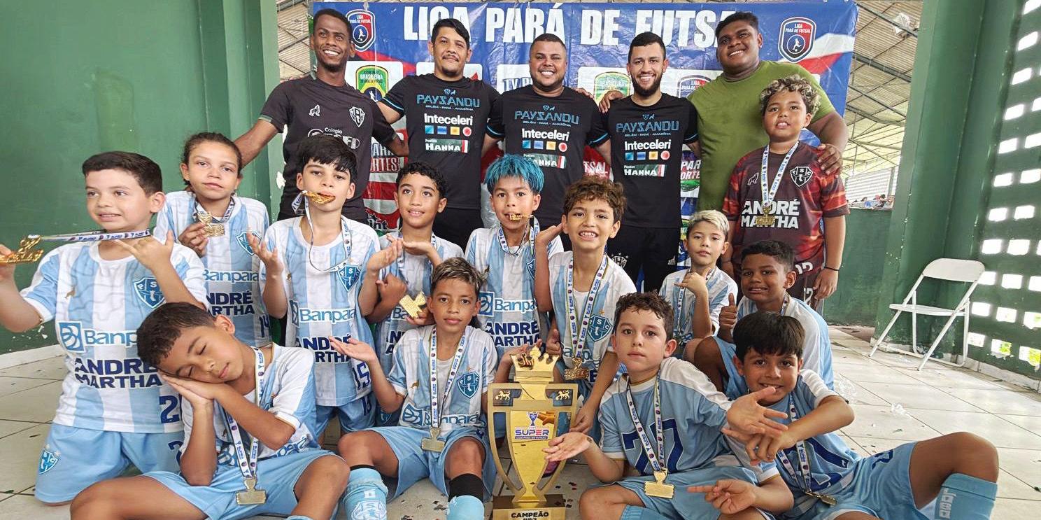 Paysandu conquista título da Liga Pará Sub-09