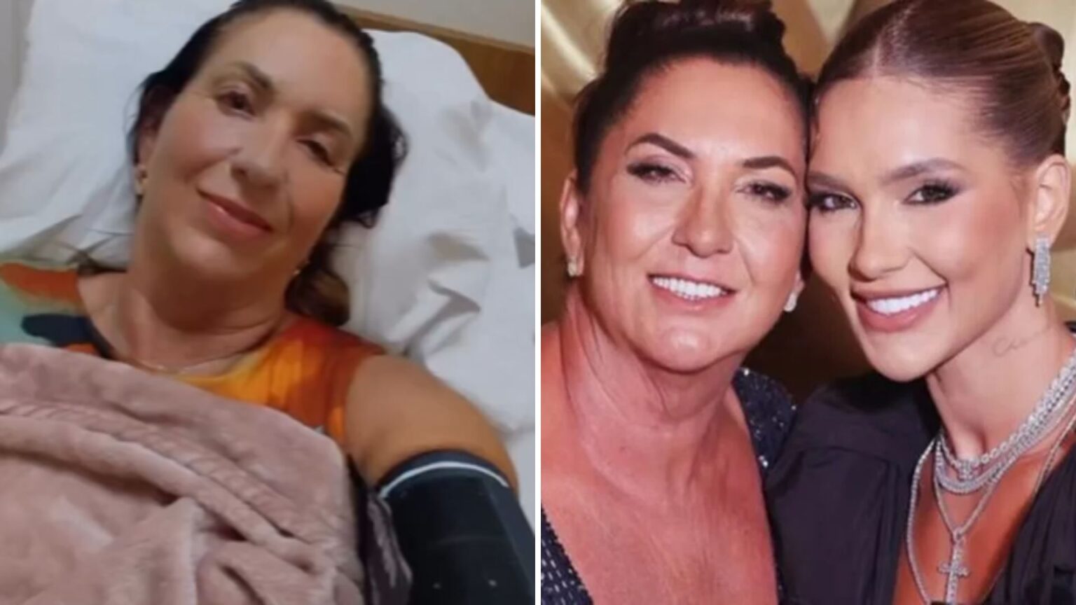 Mãe de Virgínia é hospitalizada após acidente de carro em Goiânia