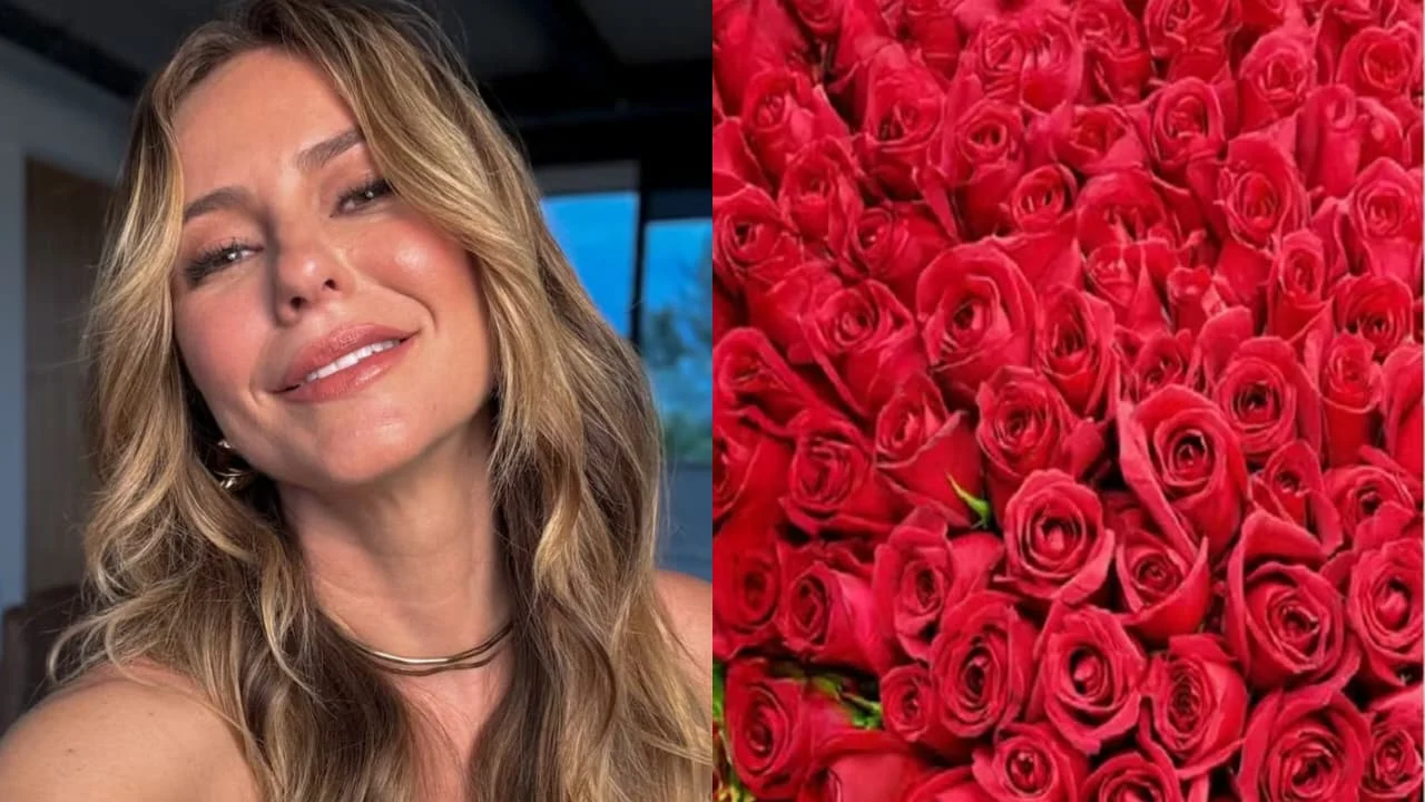 Paolla Oliveira recebe rosas após ter endereço vazado e faz denúncia