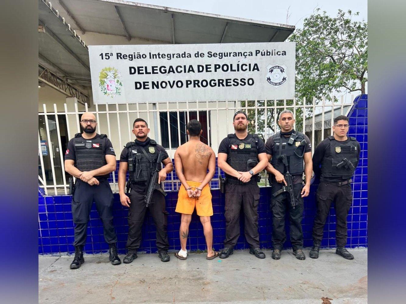 PC prende ‘DK’ apontado como líder de facção criminosa em Novo Progresso