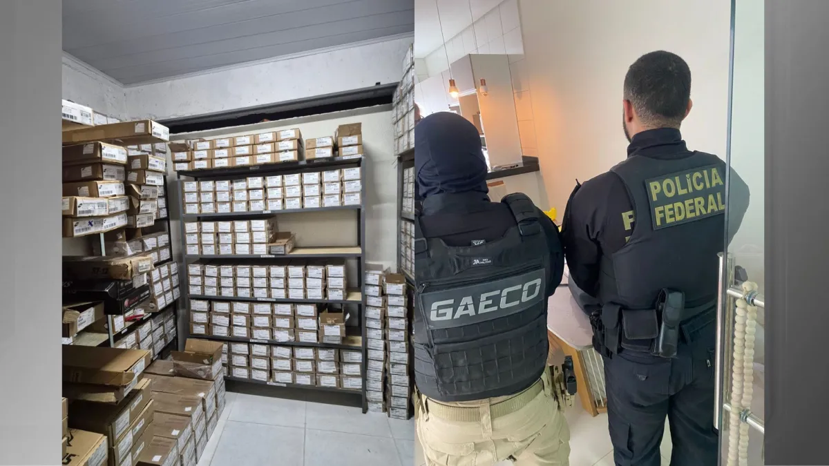 PF desmantela rede interestadual de armas e apreende arsenal no Nordeste