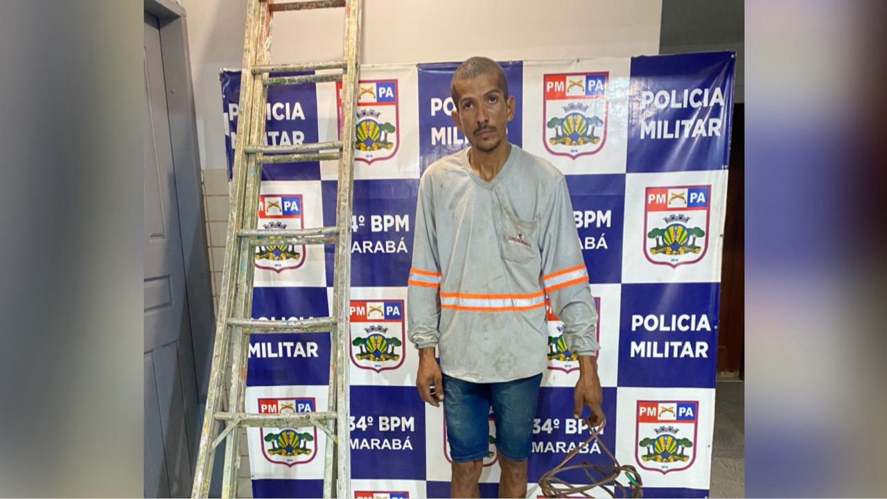 Polícia prende suspeito por furto de cabos de cobre após prejuízos ao CEI, em Marabá