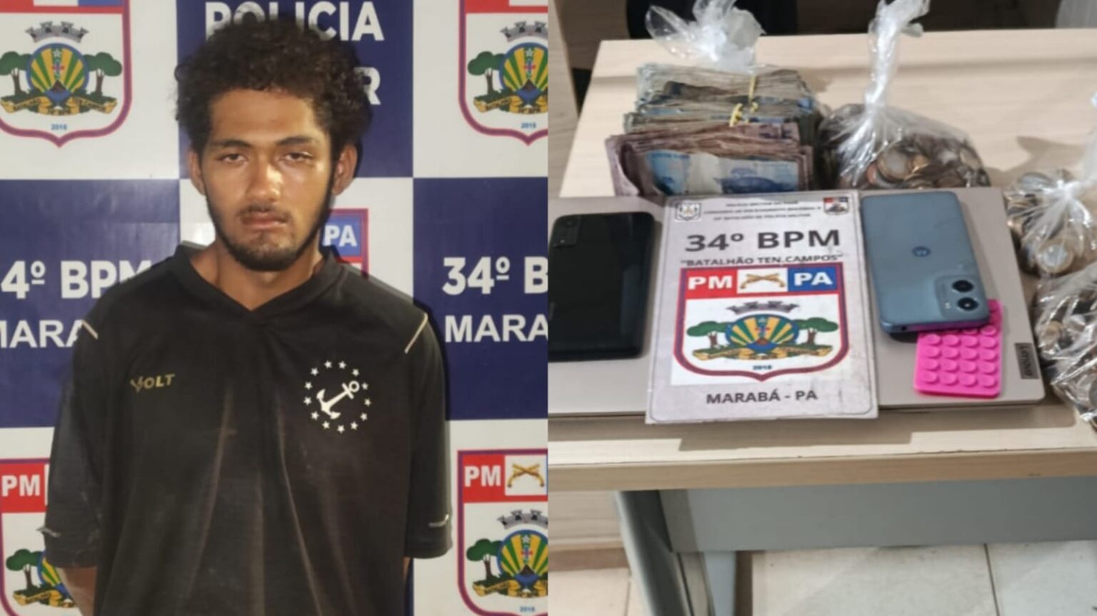 Homem entra pelo telhado e furta lotérica em Marabá