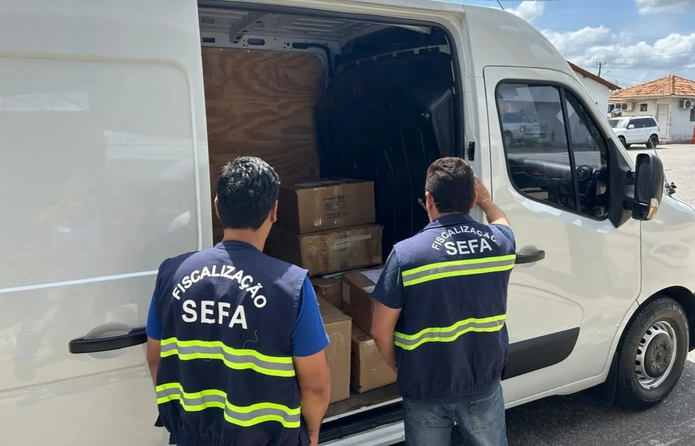 Sefa apreende materiais de eletrônica e informática no Pará