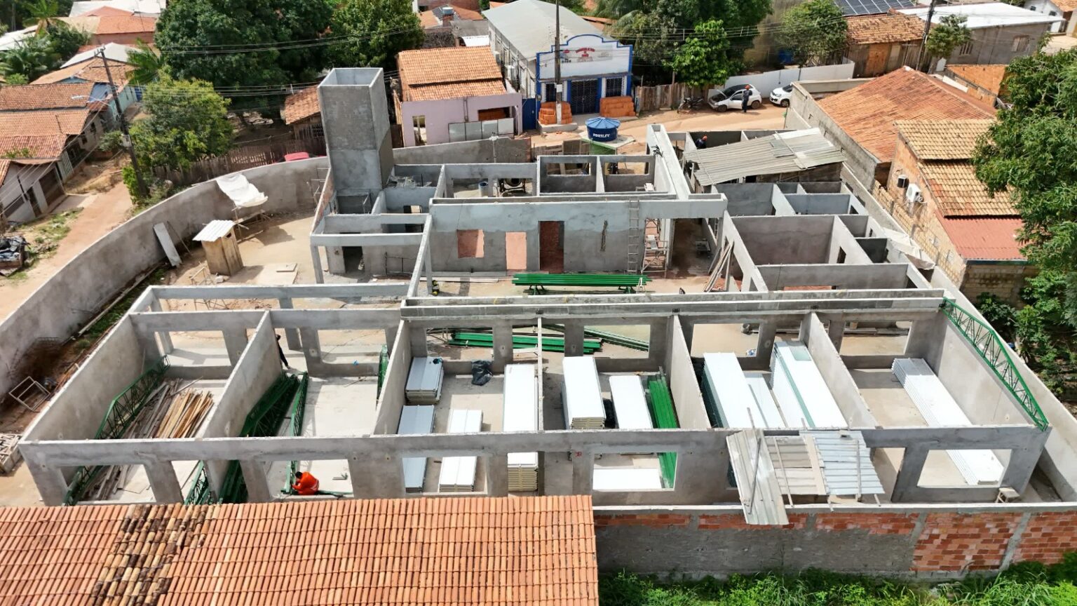 Prefeitura de Marabá avança com obras de nova escola infantil na Folha 08