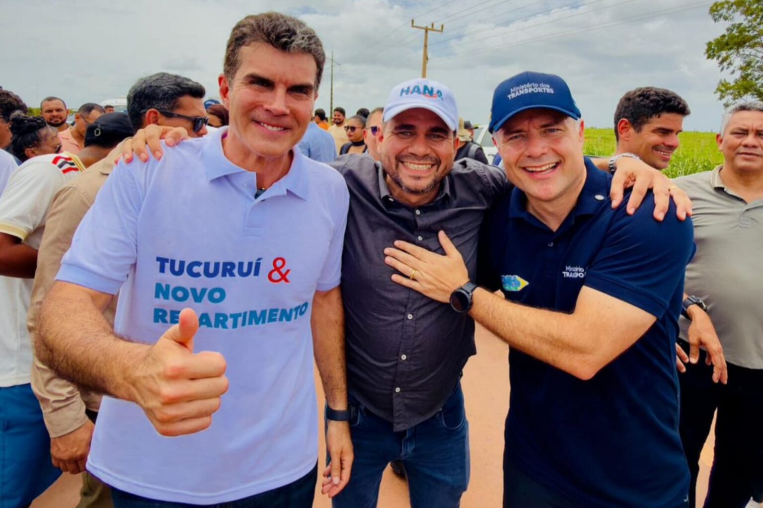Prefeitura de Itupiranga celebra início do derrocamento do Pedral do Lourenço