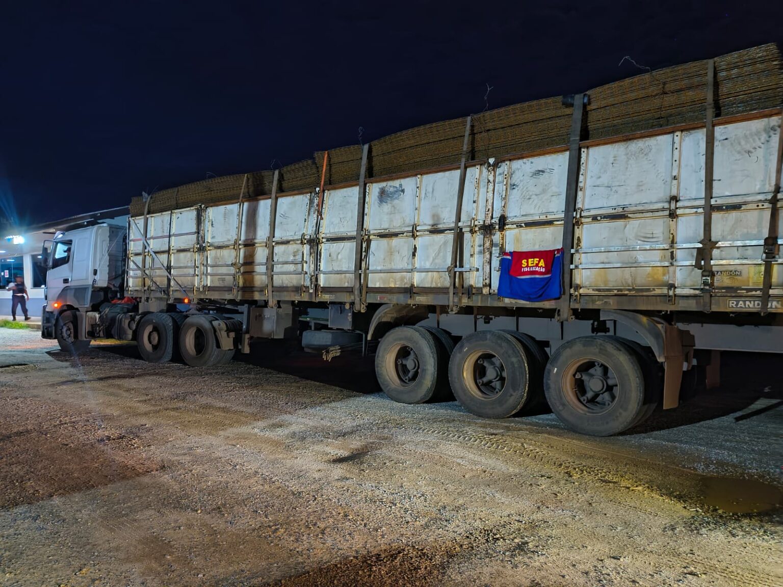 Fiscalização identifica irregularidade fiscal em carga com destino a Marabá
