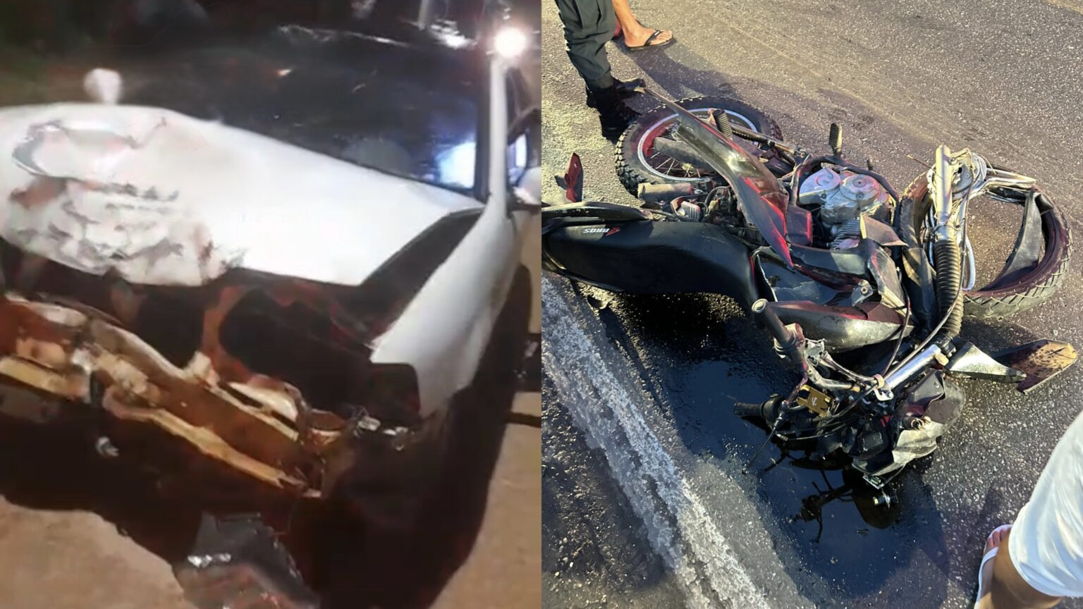 Fim de semana violento no trânsito deixa dois mortos em Marabá