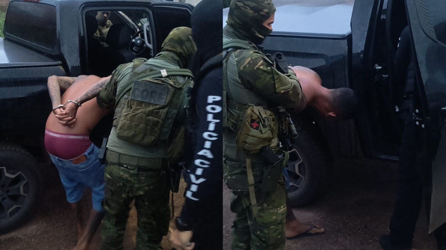 Polícia Civil prende suspeitos de integrar facção e um morre em confronto durante operação em Marabá