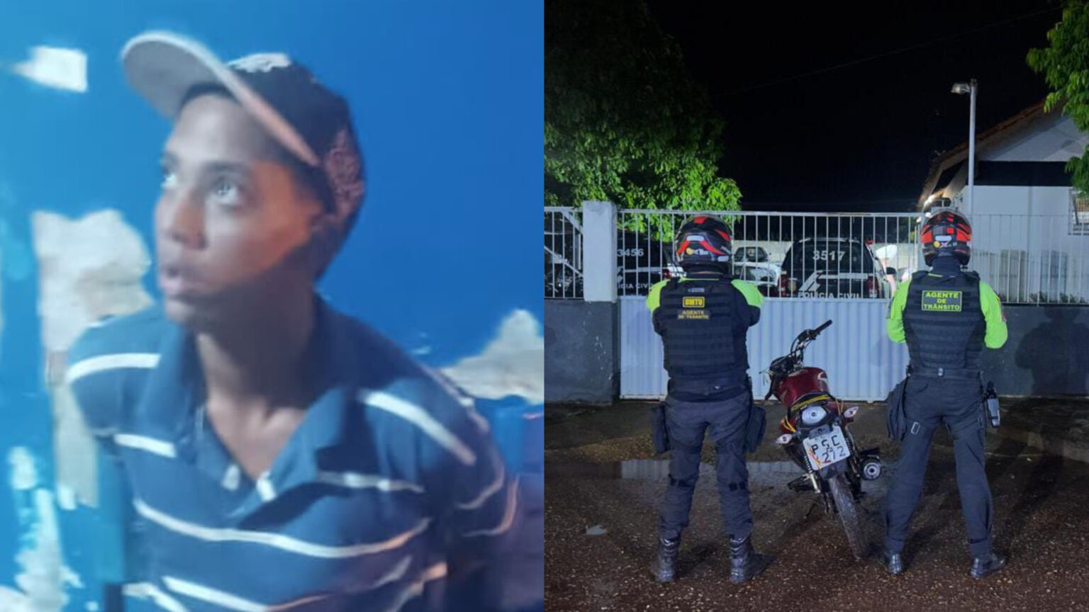 Foragido por homicídio é preso com moto furtada em São Domingos do Araguaia