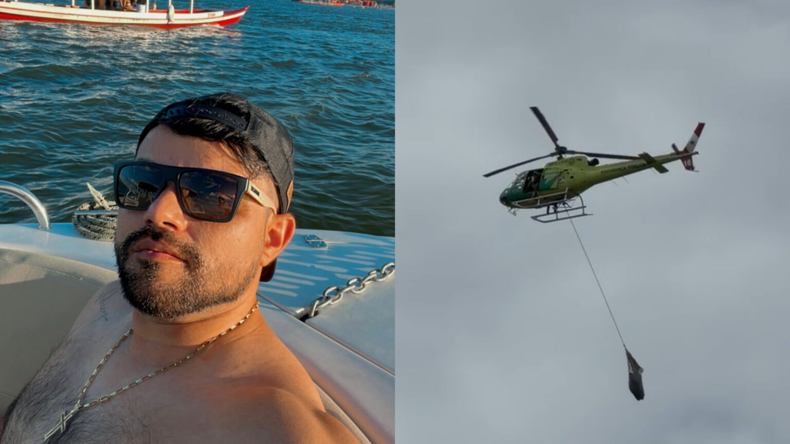 Corpo do médico Arlen Braga é trasladado de helicóptero até Marabá e encaminhado ao IML