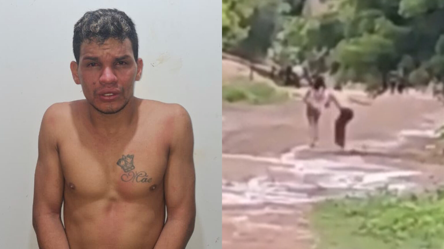 Ex-presidiário que espancou mulher no meio da rua é preso em Marabá