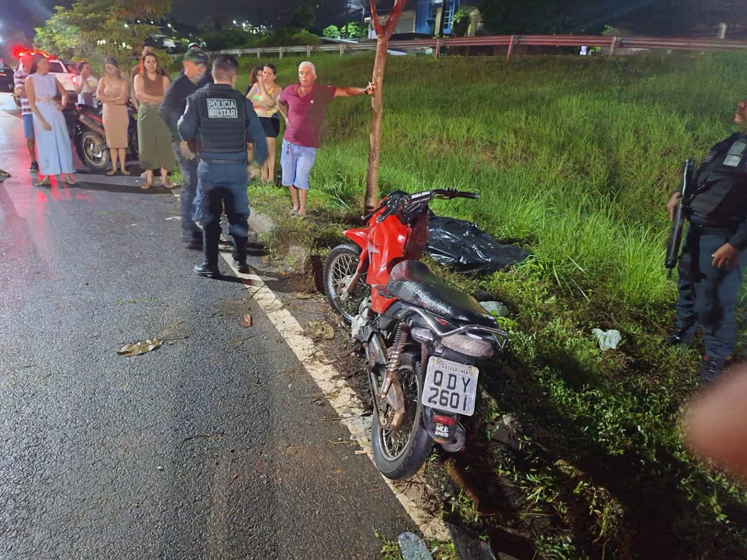 Motociclista morre após colisão contra árvore em Novo Repartimento