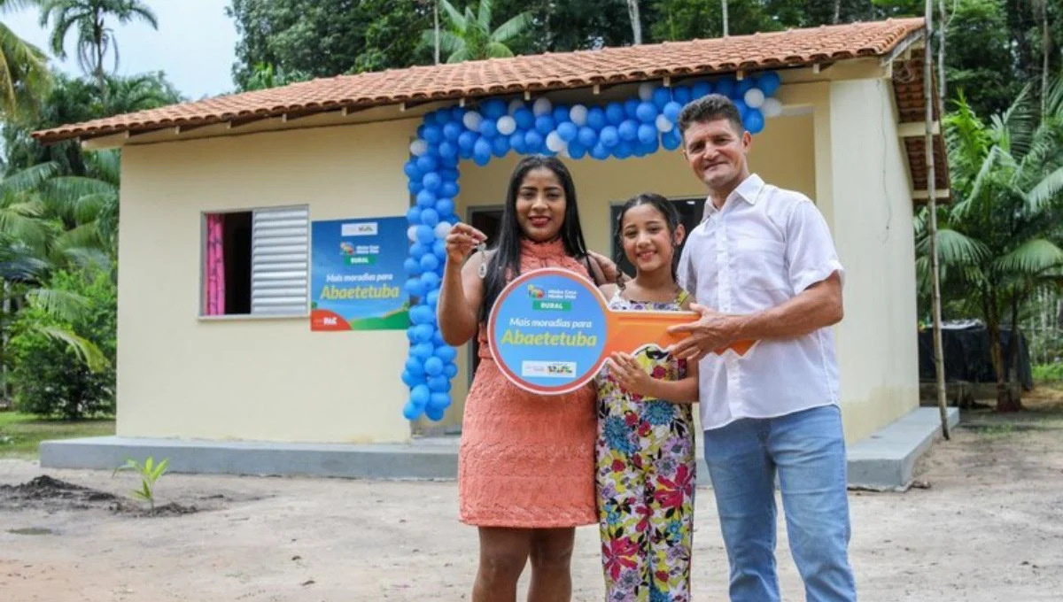 Ministério das Cidades entrega 21 moradias rurais no nordeste do Pará