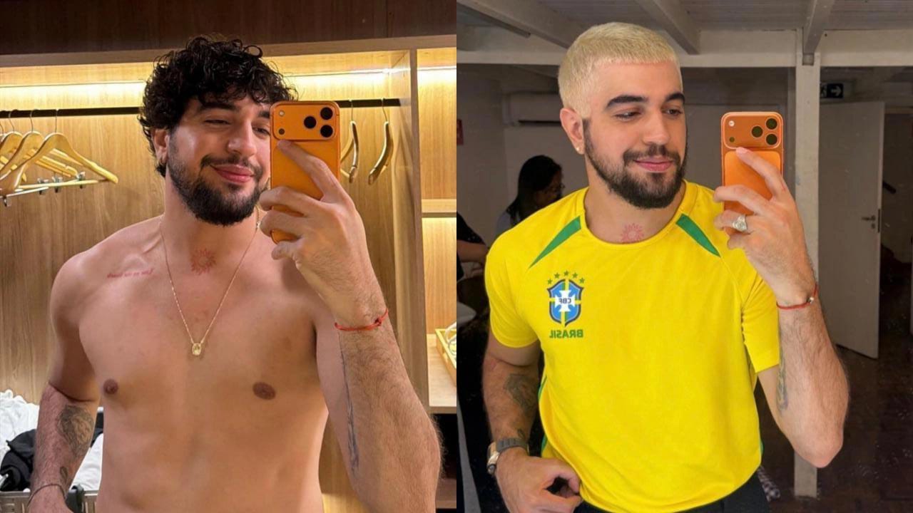 Nattan surpreende com visual platinado para o Carnaval cortado por Neymar