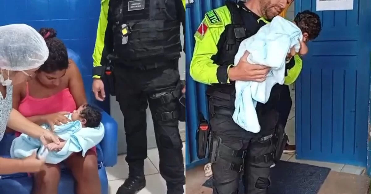 Agentes do DMTU salvam bebê engasgado em São Domingos do Araguaia