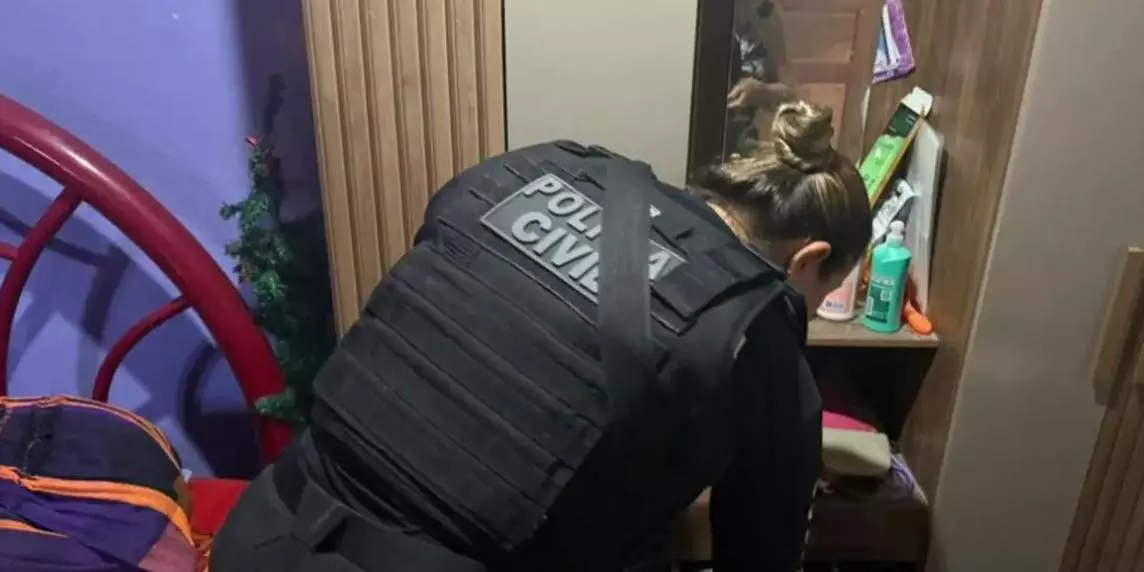 Operação prende homem suspeito de abusar sexualmente da própria enteada