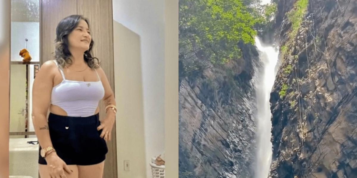 Mulher morre após ser atingida por pedra em cachoeira