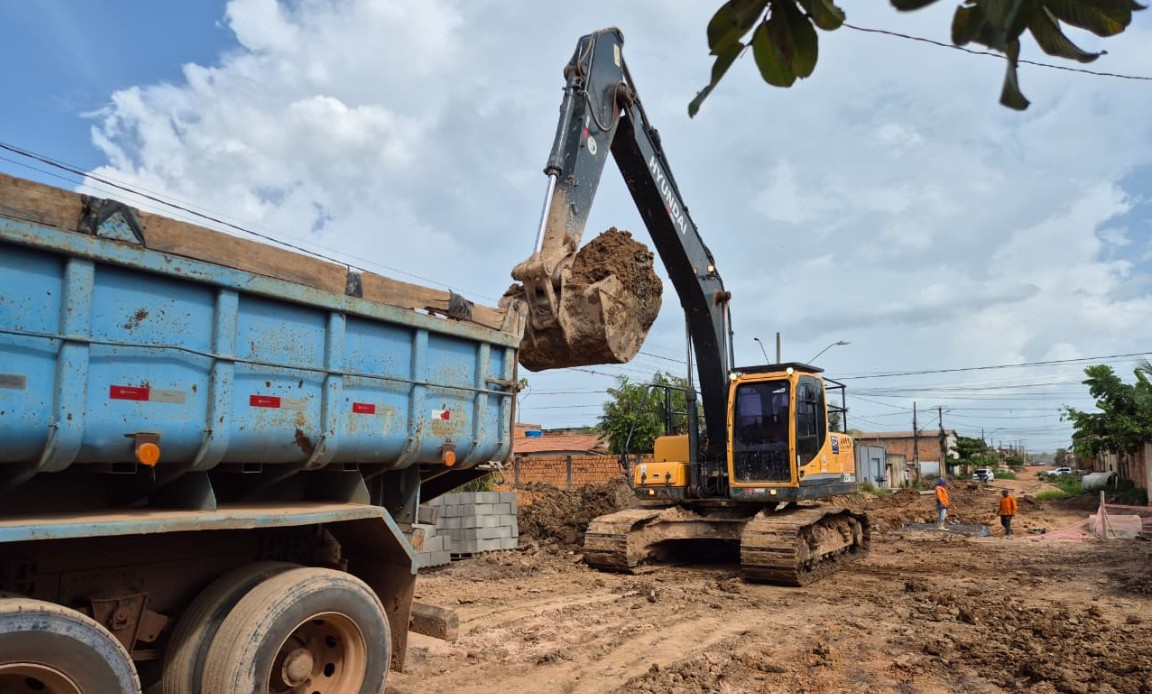 Ação Marabá: Drenagem da Rua Bahia está em fase de finalização