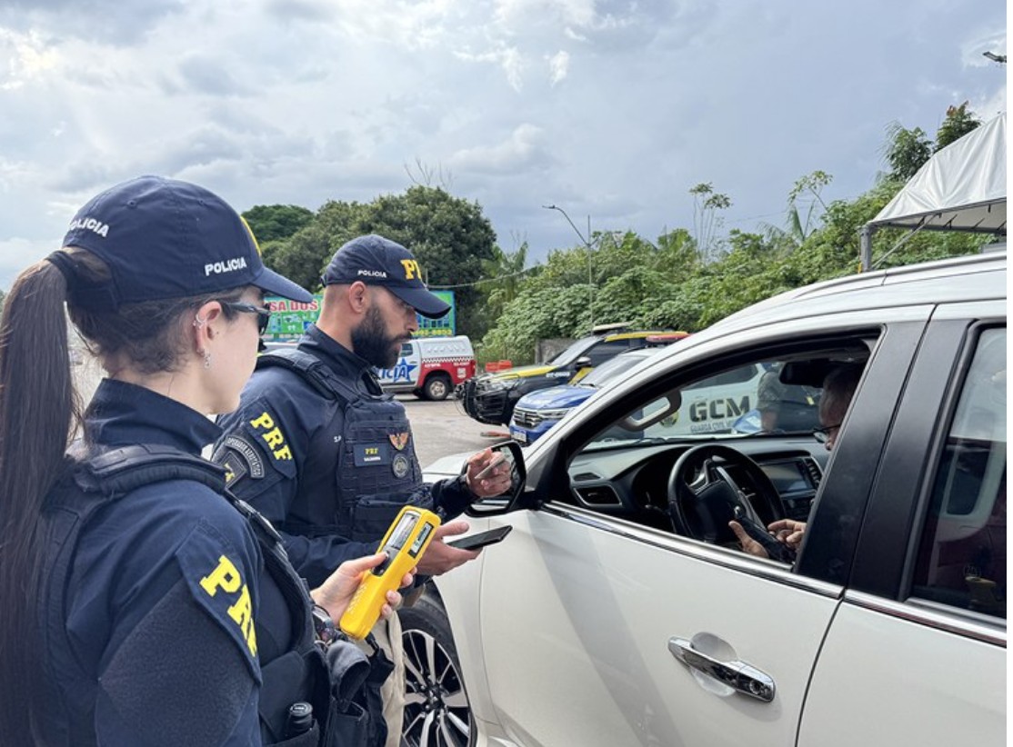 Polícia Rodoviária Federal reforça a fiscalização nas estradas do Pará durante o período de Carnaval