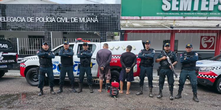 PM recaptura irmãos que serraram cela e escaparam de delegacia no Marajó