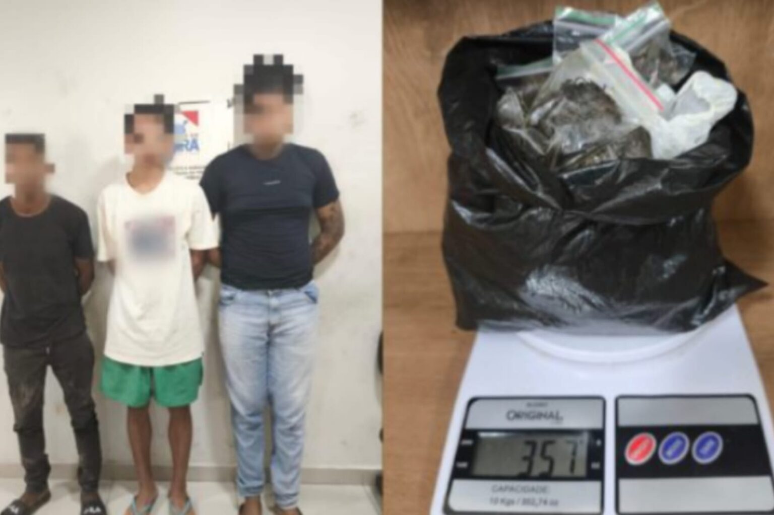 PM apreende 120 porções de maconha que seriam vendidas no Carnaval em Parauapebas