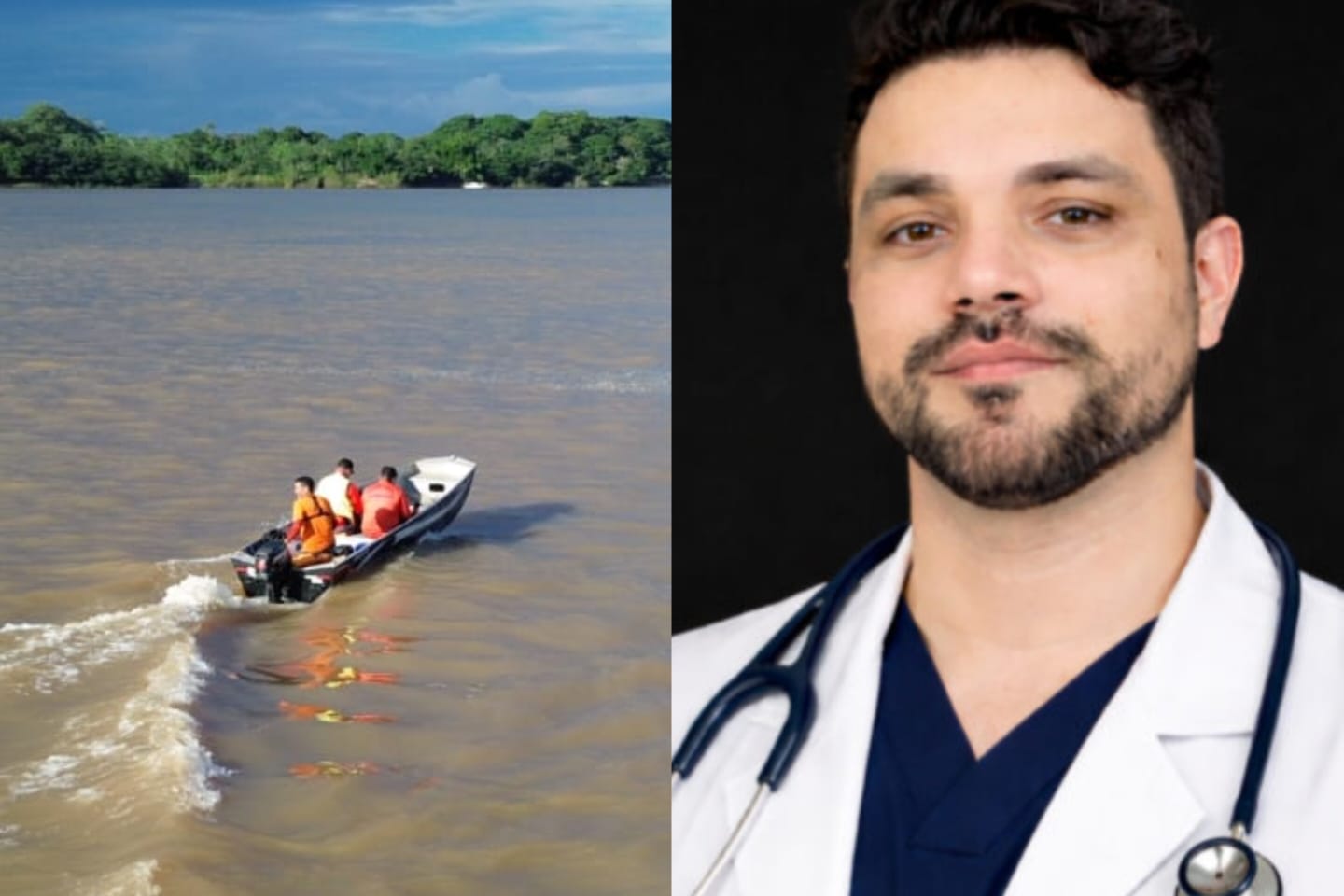 Corpo de médico é encontrado no Rio Tocantins após dias de buscas