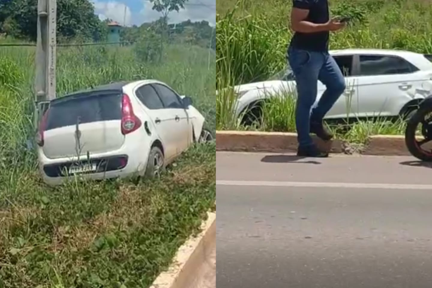 Explosão após colisão entre dois carros interdita trecho da BR-230, em Marabá