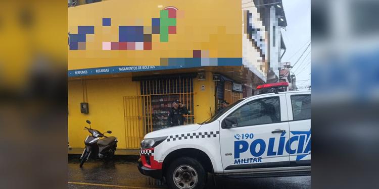 Assalto a farmácia termina com mulher baleada no Pará