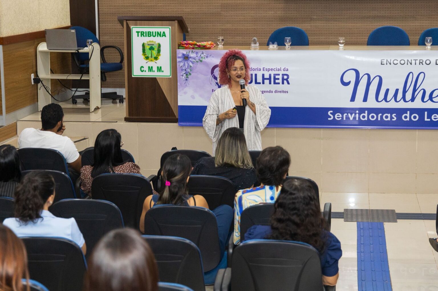 Procuradoria da Mulher realiza evento com foco em IA e bem-estar em Marabá