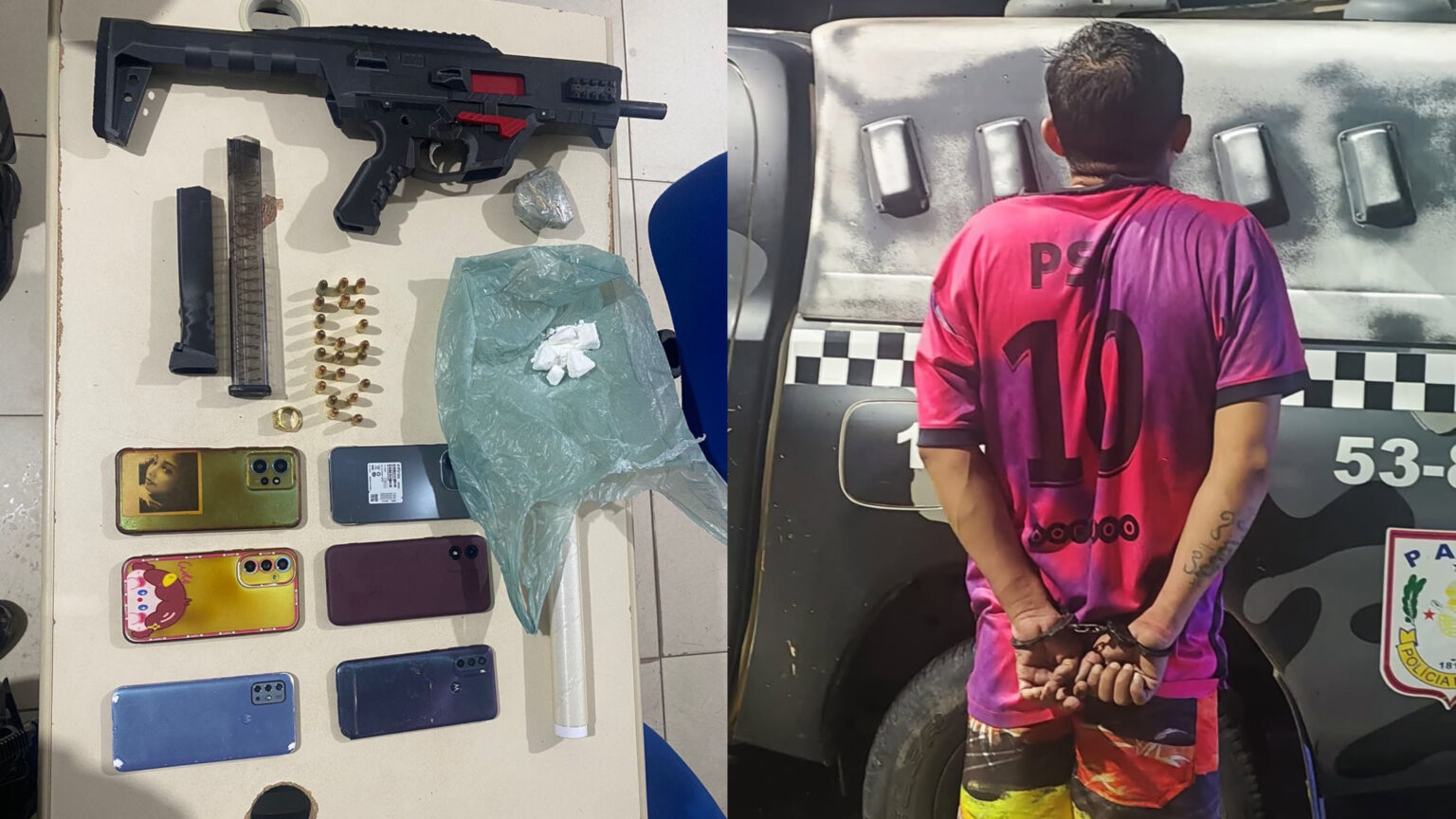 Suspeito morre durante operação policial e foragido é recapturado em Marabá