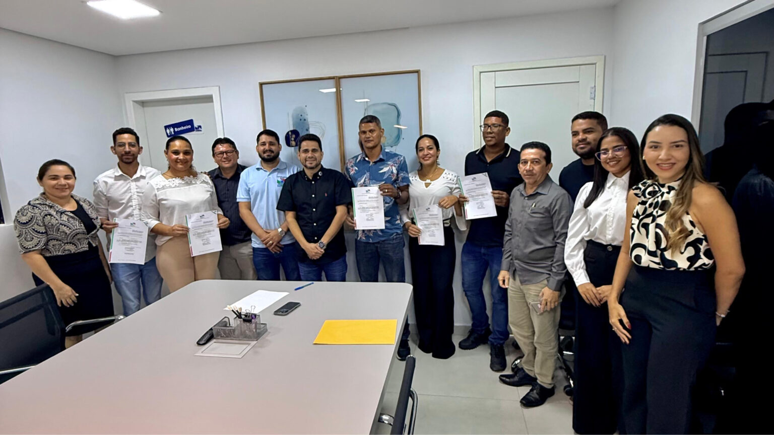 Prefeito Wagno Godoy empossa novos agentes comunitários de saúde em Itupiranga