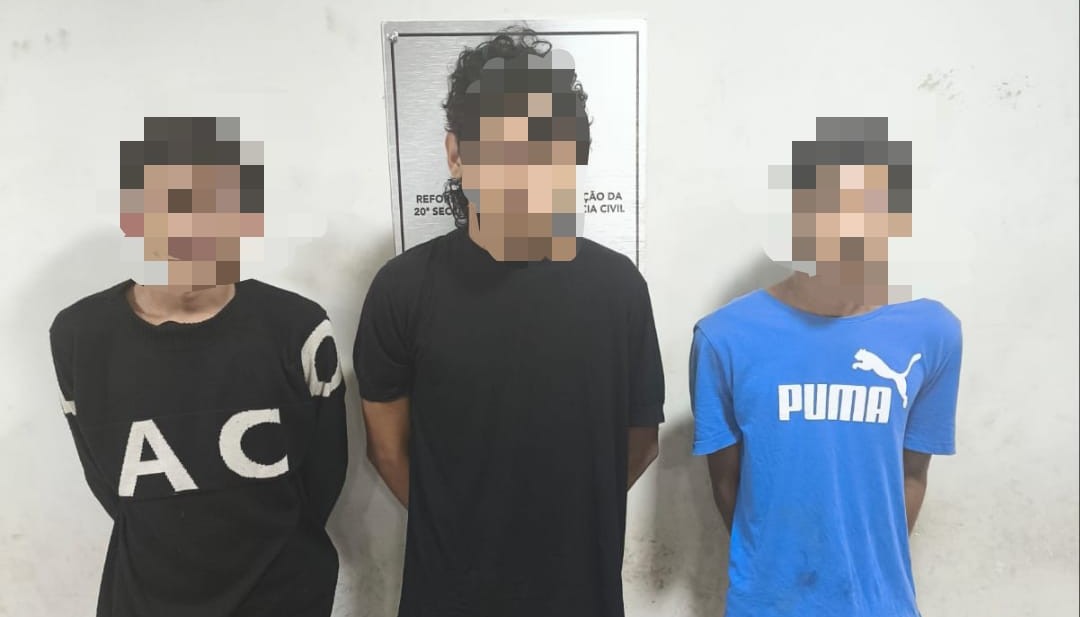 Polícia flagra trio com drogas em kitnet ao lado de escola em Parauapebas