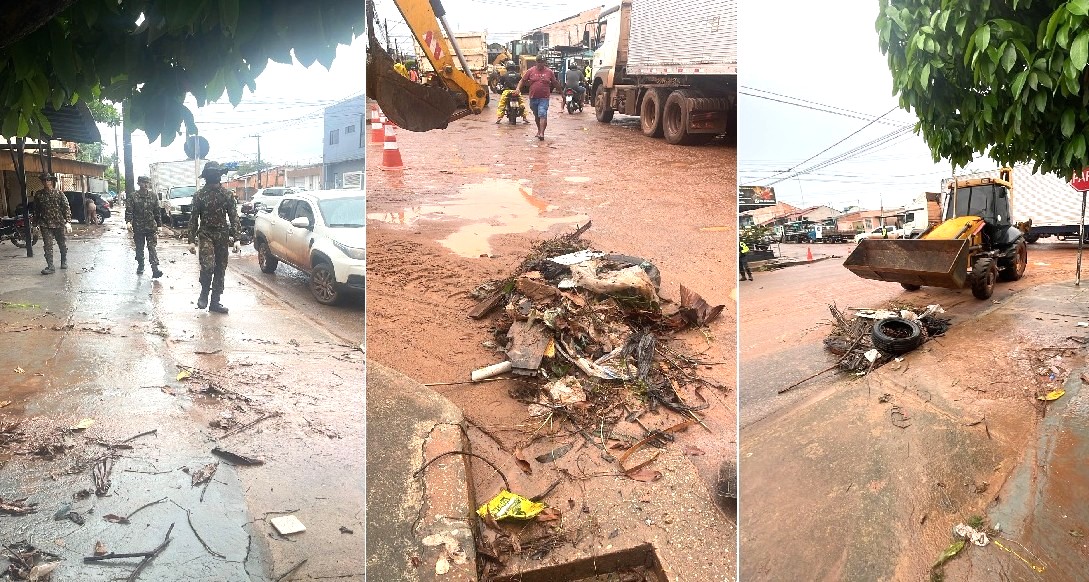 Temporal deixa rastro de destruição e provoca prejuízos em Santarém