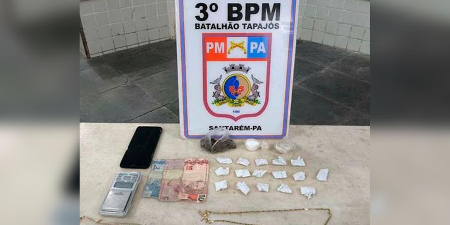 Homem é preso por tráfico de drogas no Pará