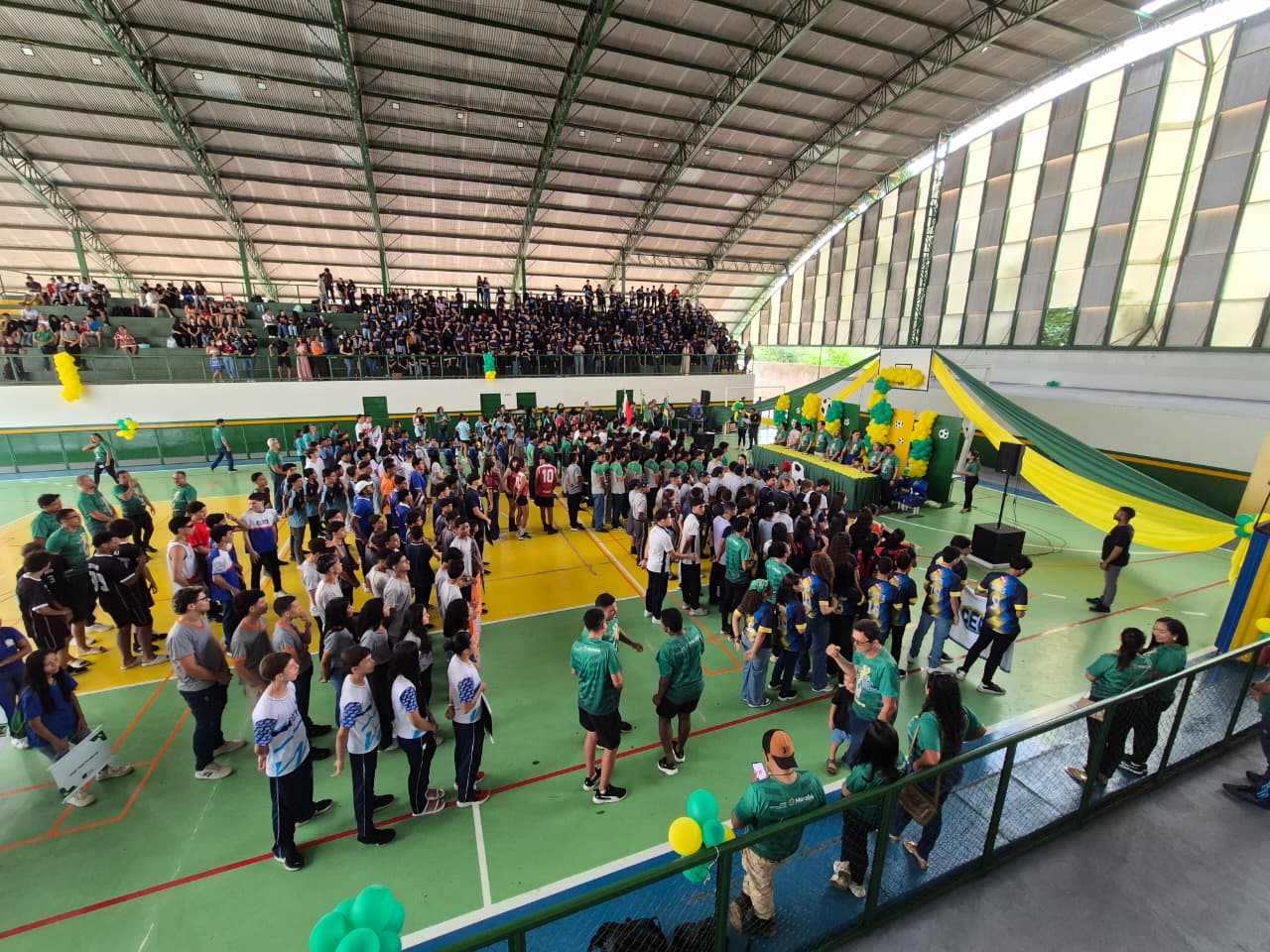 Mais de 1.300 estudantes participam da abertura dos Jogos Estudantis de Marabá