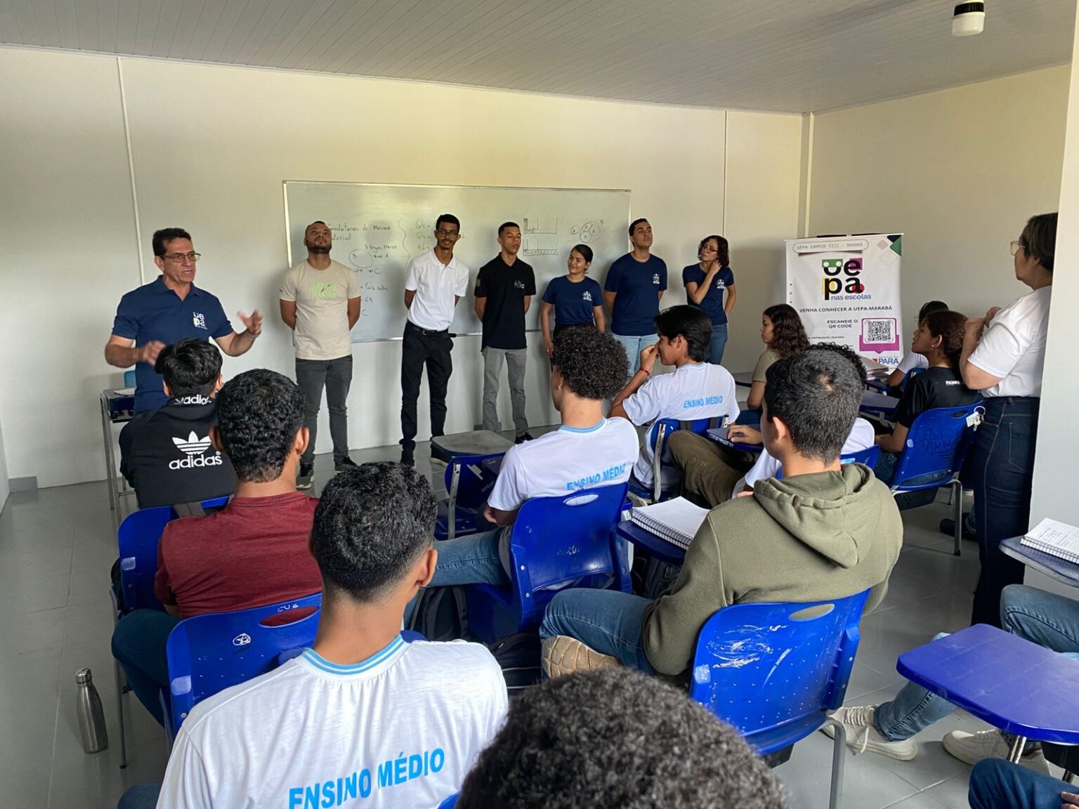 Do Ensino Médio à Medicina: Projeto “UEPA nas Escolas” inspira estudantes de Marabá