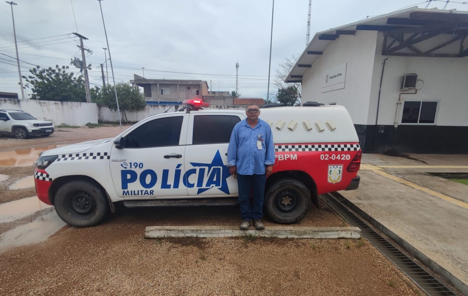 Foragido da Justiça por violência doméstica é preso em obra de ponte em Marabá
