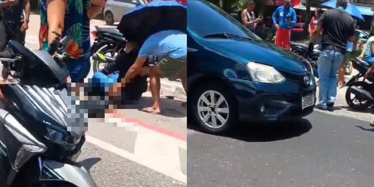 Enfermeira morre após cair de moto e ser atropelada por caminhão no Pará