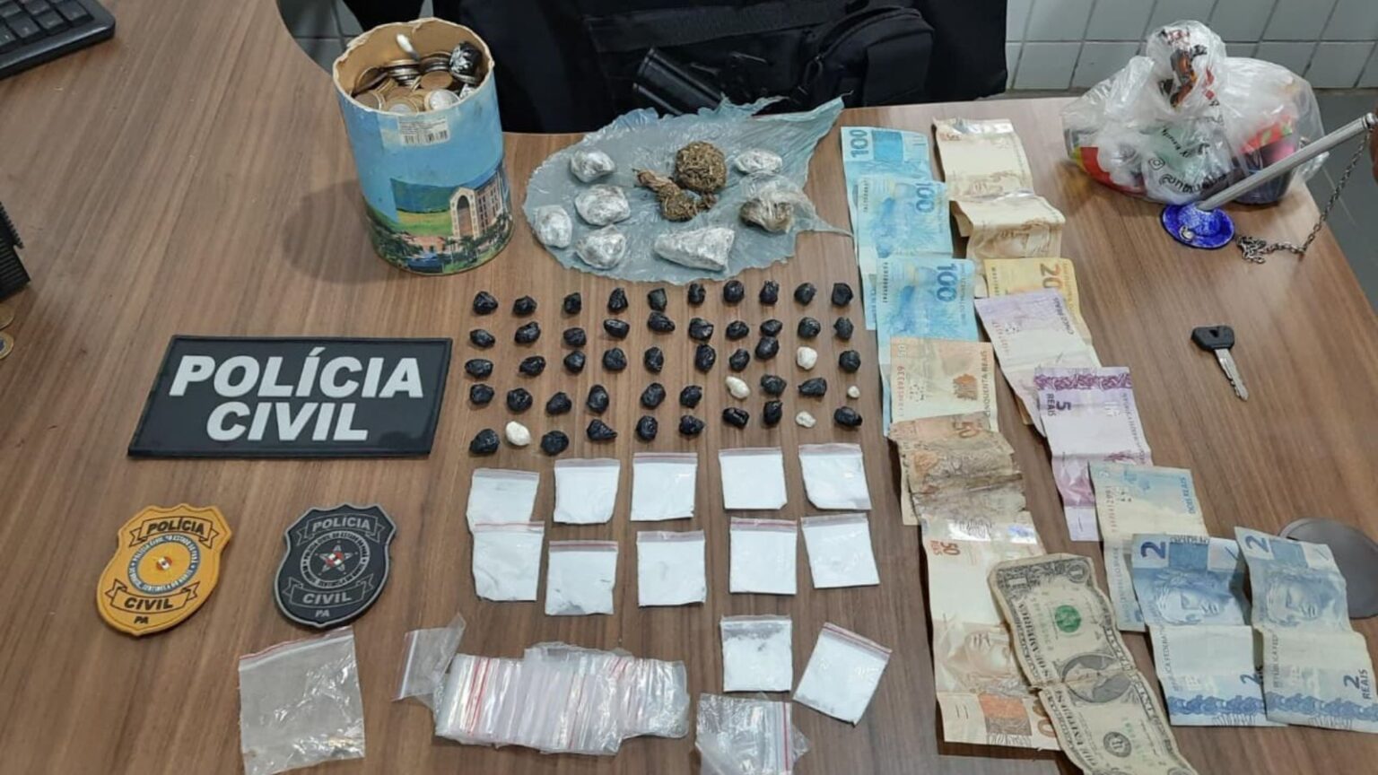 Polícia Civil prende homem em flagrante por tráfico de drogas em Xinguara