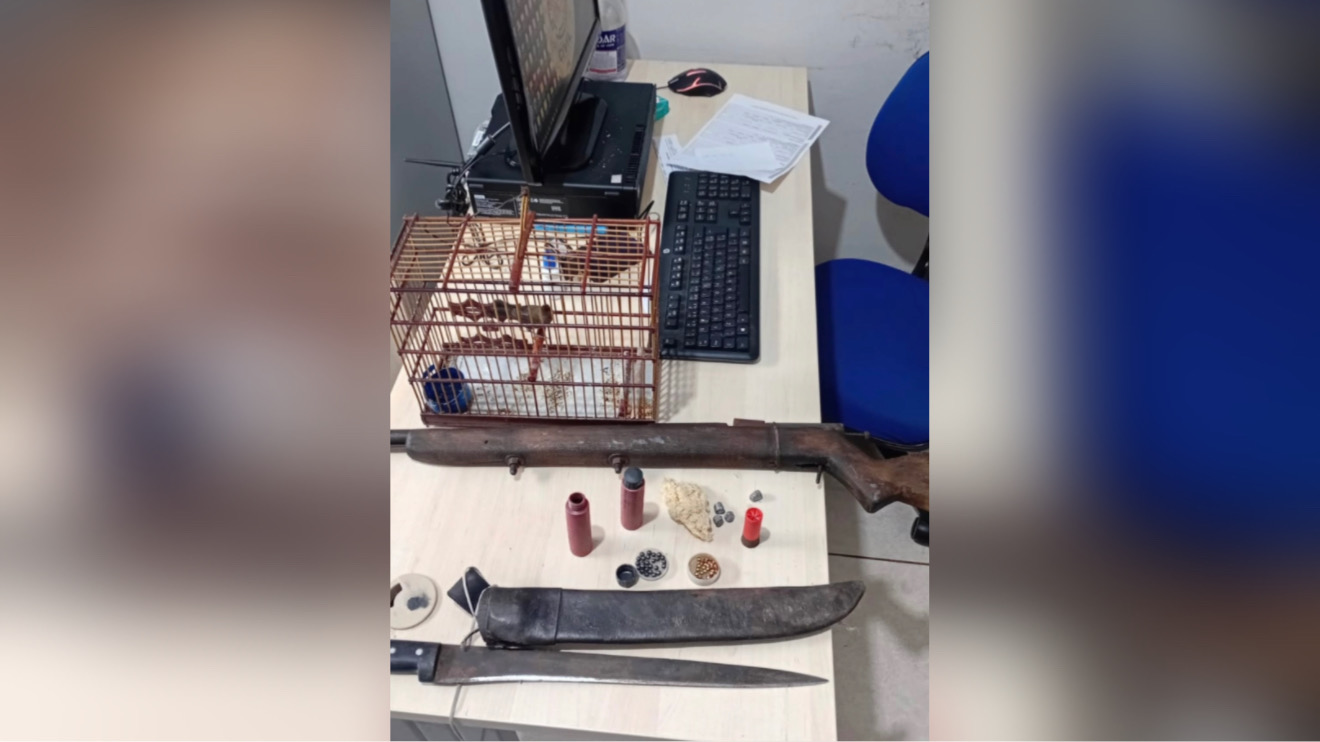 Suspeito armado com facão e arma caseira é preso após briga em Itupiranga